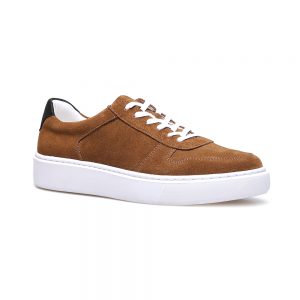Custom Brown Suede Sneaker