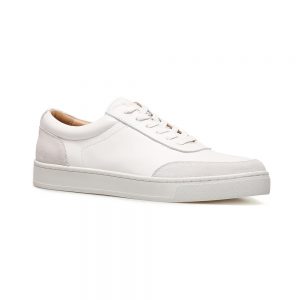 Custom White Leather Sneaker