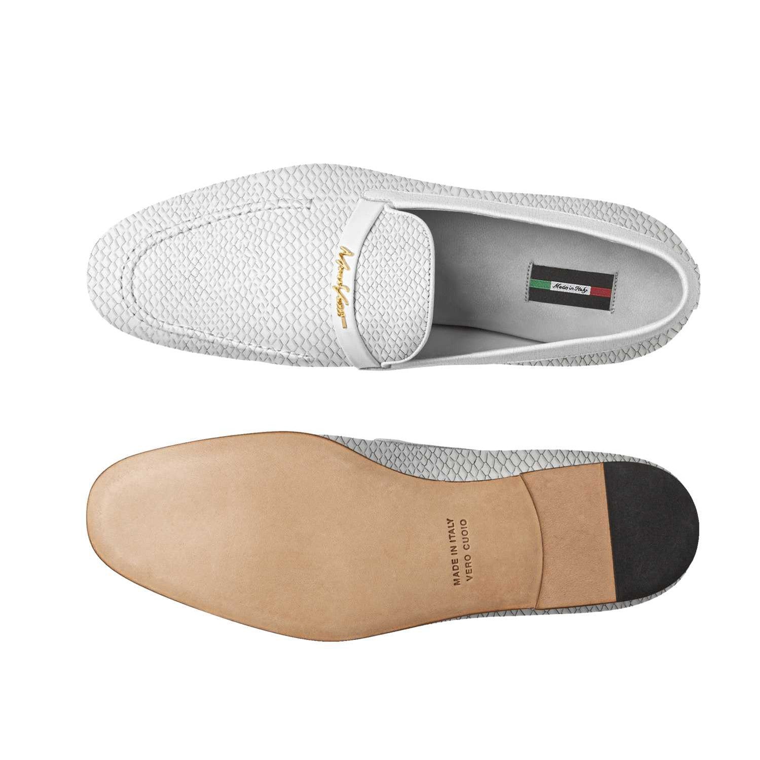 Firenze Moccasin White Snake Firenze Moccasin White Snake