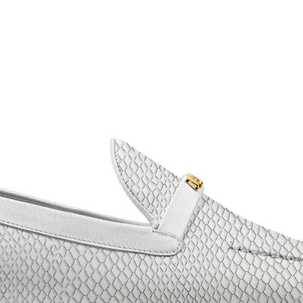 Firenze Moccasin White Snake Firenze Moccasin White Snake