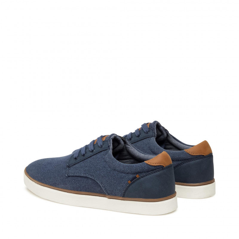 Low Top Blue Leather Sneakers Low Top Blue Leather Sneakers